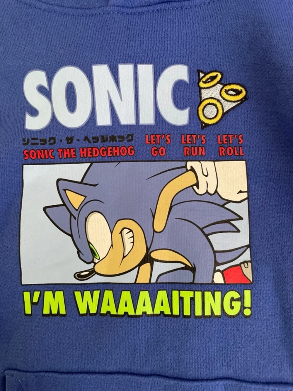 Boys 6/7 Sonic Graphic Hoodie - Picture 2 of 5